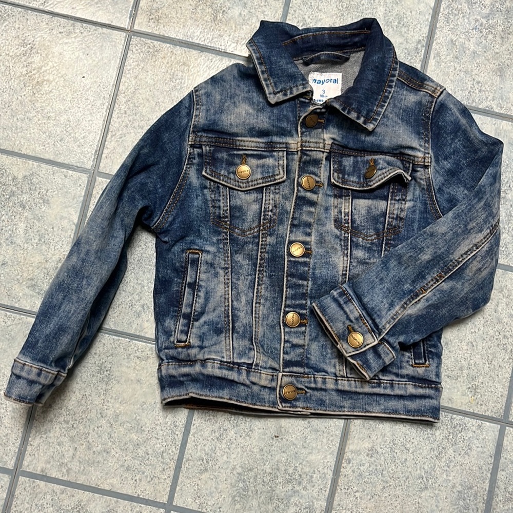Mayoral denim jacket 3T